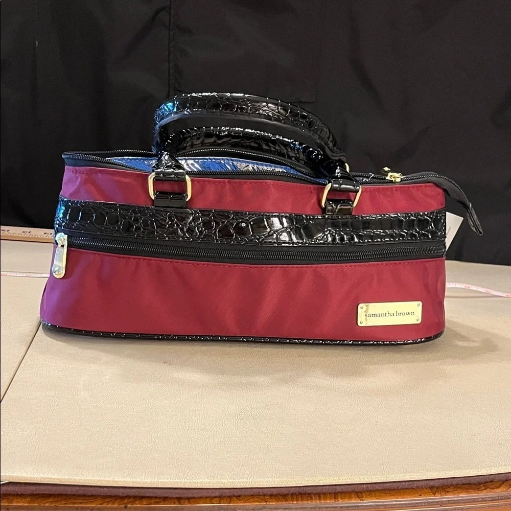Samantha Brown insulated wine bottle bag i